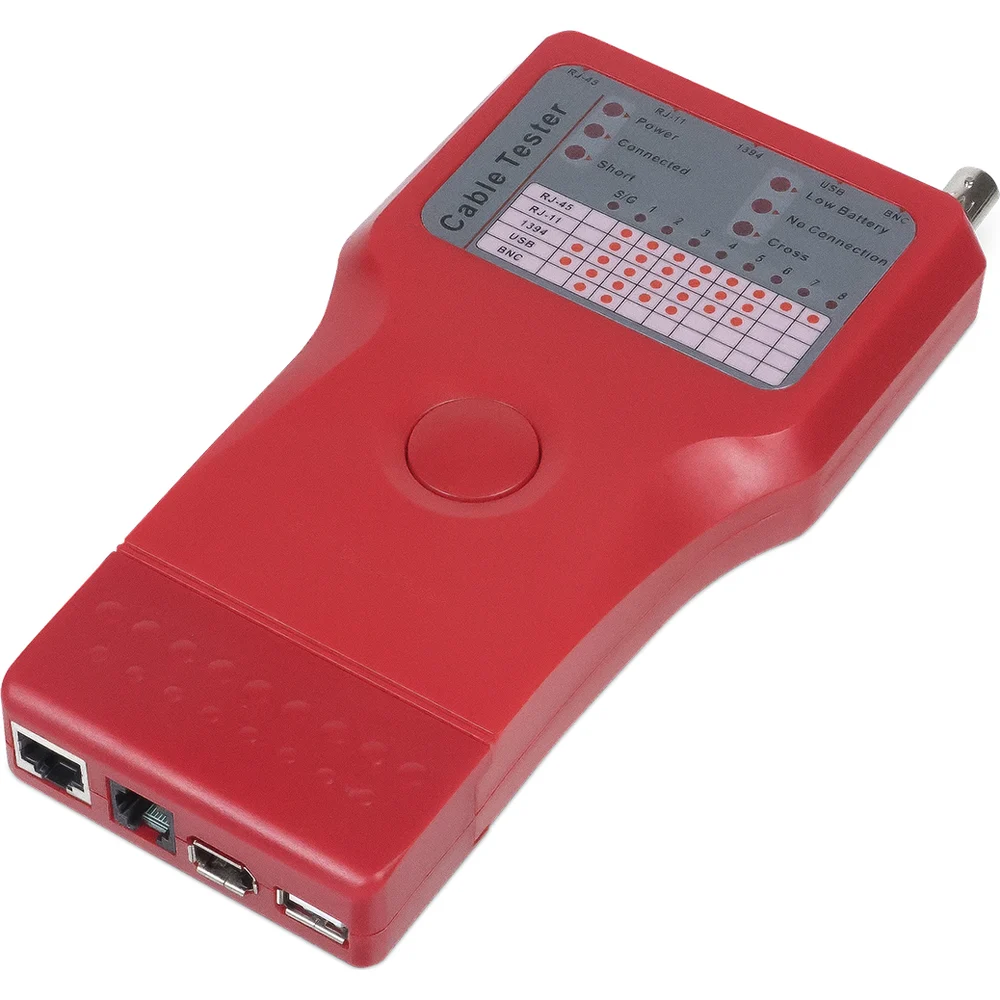 Тестер для витой пары коаксиала, телефона Cabeus CT-SLT-5-1