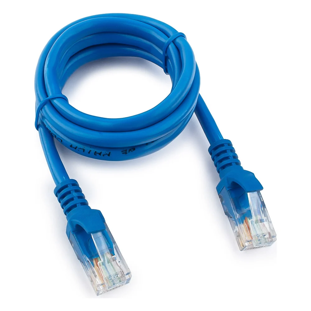 Литой многожильный медный патч-корд Cablexpert UTP PP10-1M/B