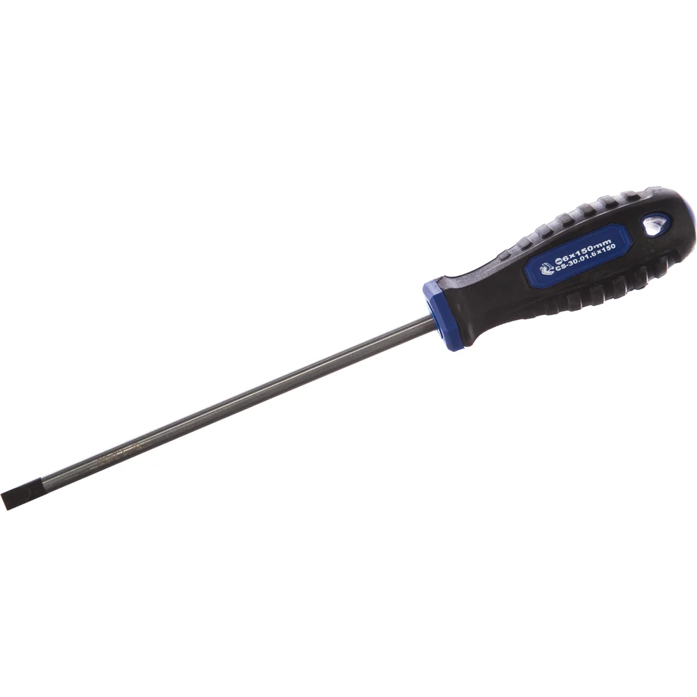Шлицевая отвертка Станкоимпорт SL, 150 мм CS-30.01.6x150