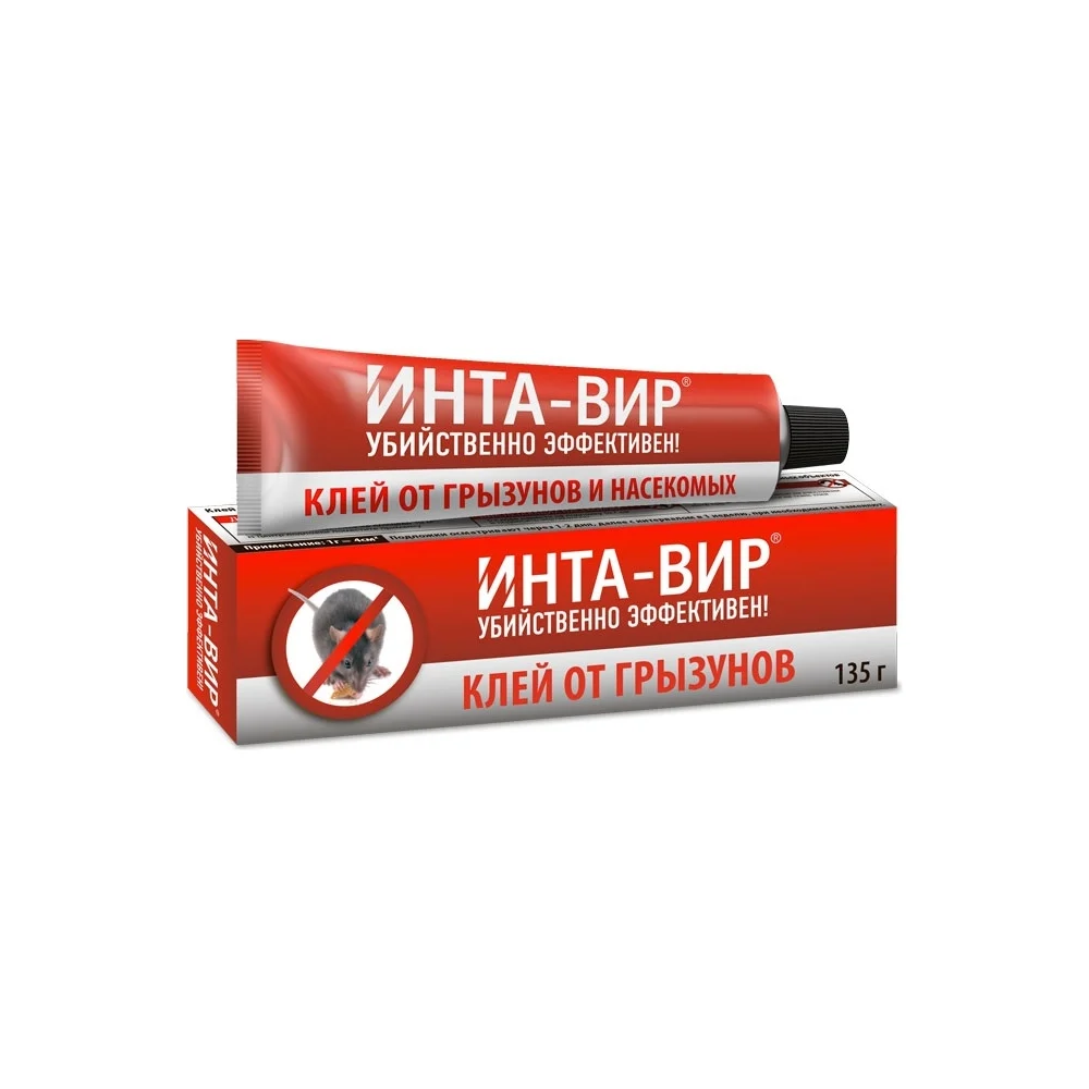 Клей от грызунов и насекомых Инта-вир Сз0200ИНТ08