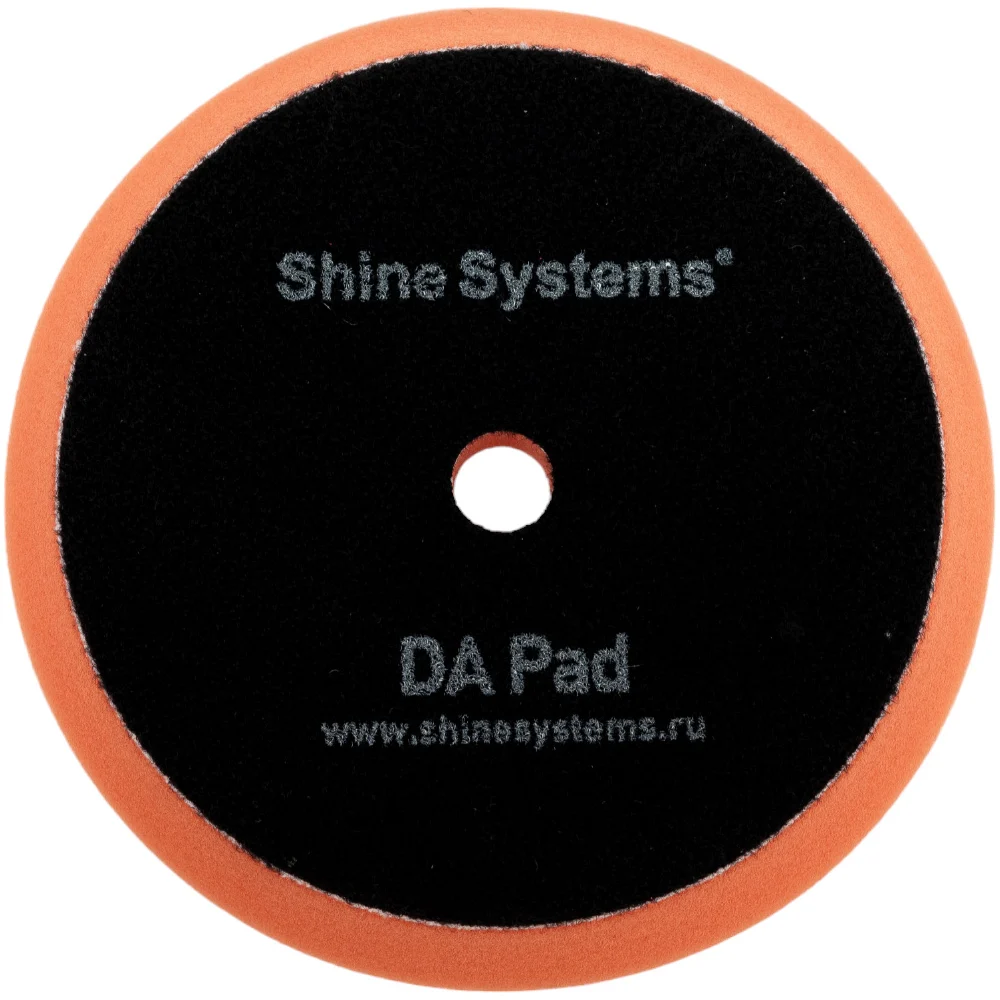 Мягкий полировальный круг Shine systems DA Foam Pad Orange SS558