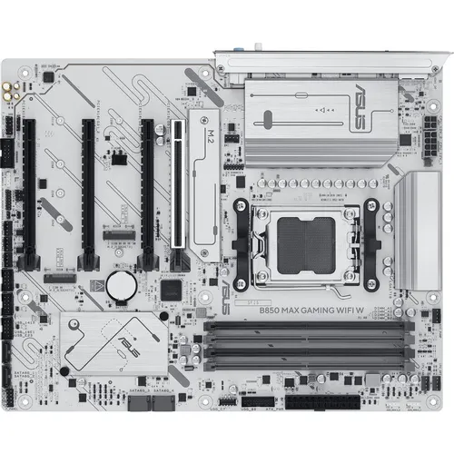 Материнская плата ASUS B850 MAX GAMING WIFI W, Socket AM5, AMD B850, ATX, Ret