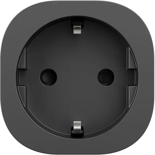 Умная розетка ЯНДЕКС Matter, EU, Wi-Fi, черный [yndx-00540blk]