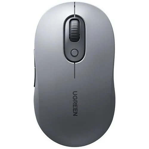 Мышь беспроводная UGREEN M556, радио, оптическая, USB, 4000dpi, серый [75128]