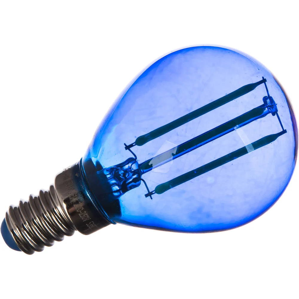 Светодиодная лампа Uniel LED-G45-5W/BLUE/E14 GLA02BL UL-00002989