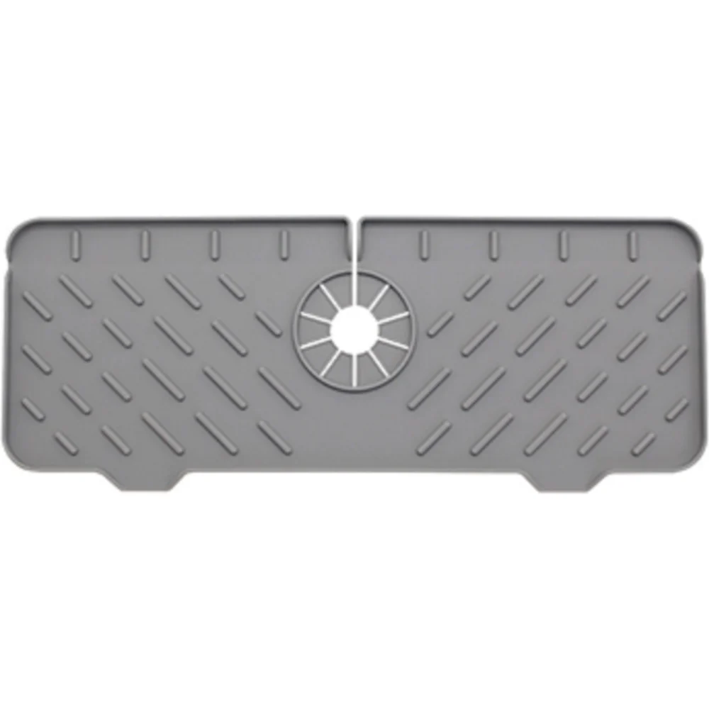 Силиконовый коврик мыльница под смеситель SanTrade SM-DG3741 GY 6558