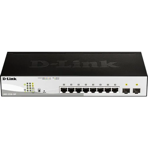 Коммутатор D-Link DGS-1210-10P/F3A, настраиваемый
