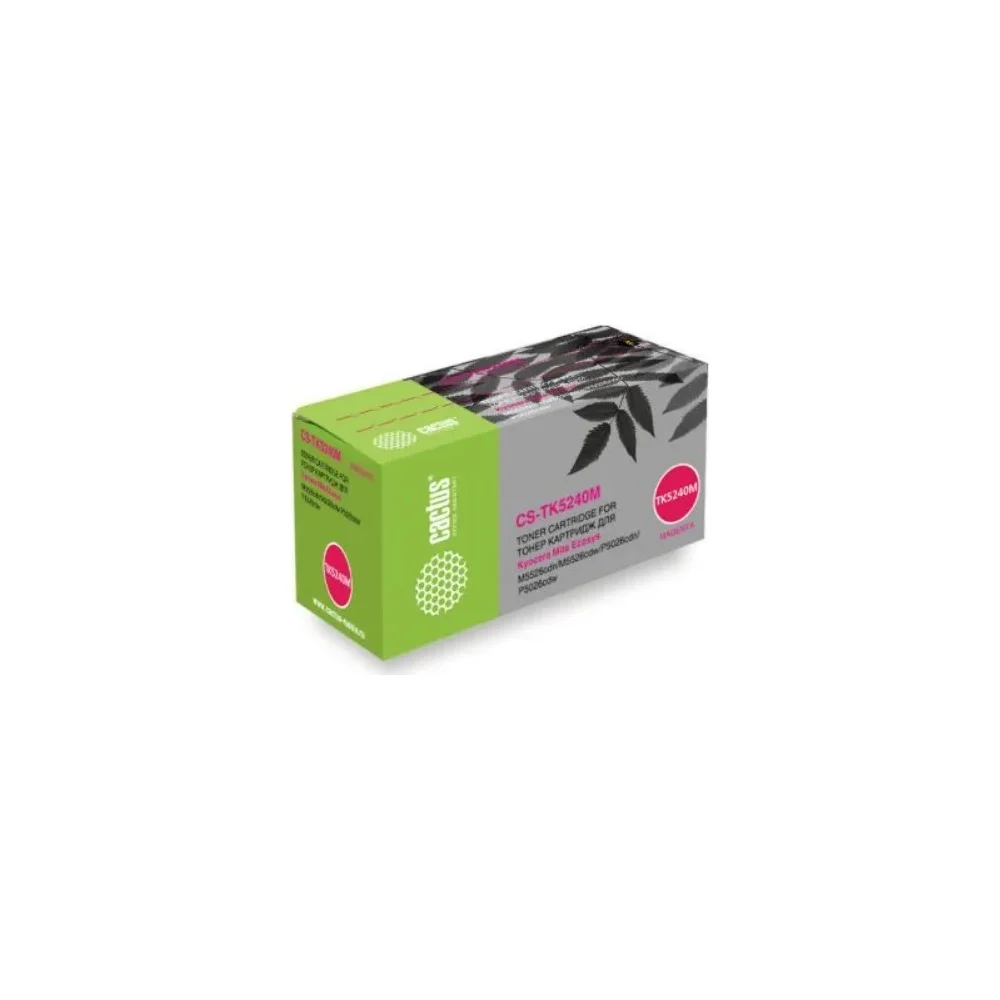 Лазерный картридж для kyocera ecosys m5526cdn/m5526c Cactus tk-5240m 1011600