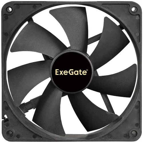 Вентилятор EXEGATE EX283396RUS 140мм, 3-pin, 1200об/мин, 24 дБ, черный, OEM