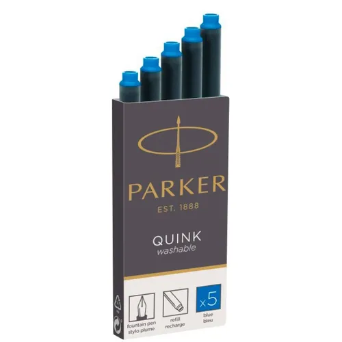 Картридж Parker Z11 цвет чернил: синий, для ручек перьевых (5шт) [1950383]