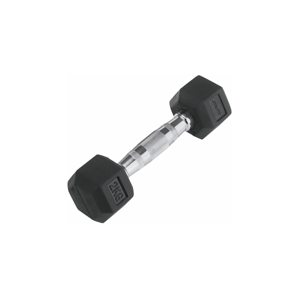 Гексагональная обрезиненная гантель Starfit DB-301 УТ-00019783