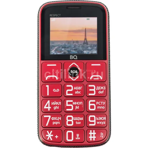 Сотовый телефон BQ Respect 1851, красный