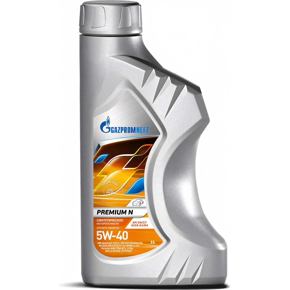 Масло GAZPROMNEFT Premium N 5W-40 253140422