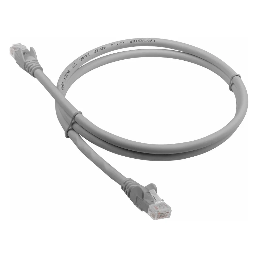 Патч-корд LANMASTER LAN-PC45/U6-2.0-GY