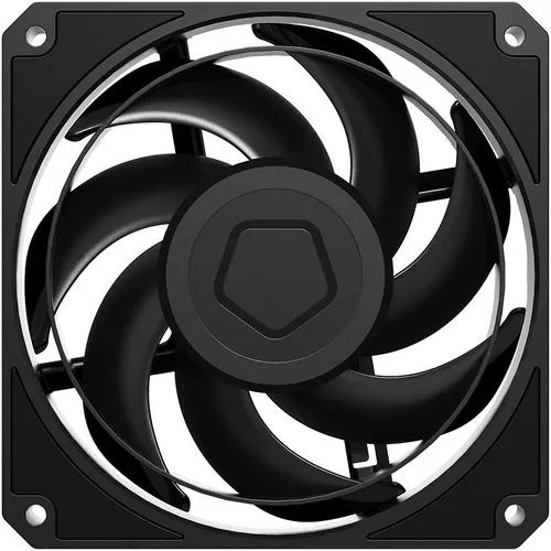 Вентилятор ID-COOLING AT-120-K 120мм, 4-pin, 3000об/мин, 36.5 дБ, черный, Ret