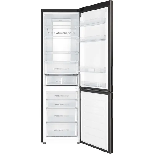 Холодильник двухкамерный HAIER C4F740CBXGU1 инверторный, черная сталь