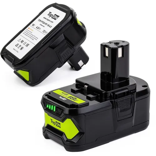 Батарея аккумуляторная для Ryobi TopON TOP-PTGD-RY-18-4.0, 18В, 4Ач, Li-Ion [103245]