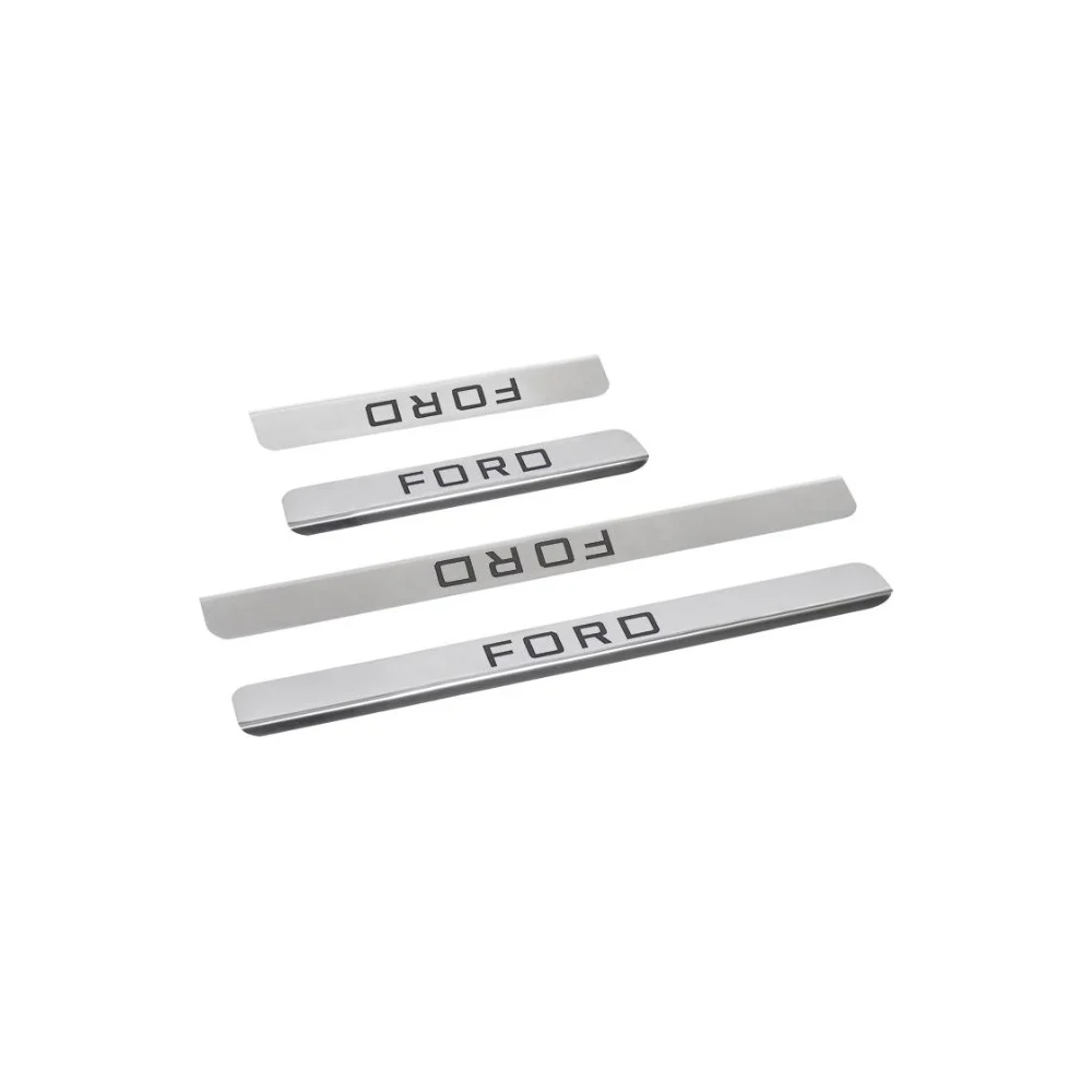Накладка внутренних порогов FORD Focus2, Focus3, Mondeo &lt -2007 Dollex NPK-005