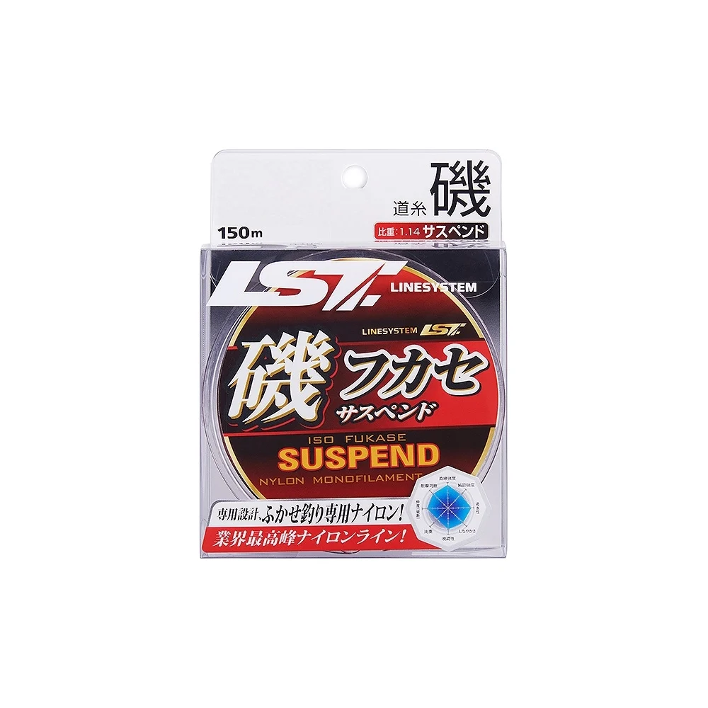 Леска Linesystem Iso Fukase Suspend NL Orange 00824