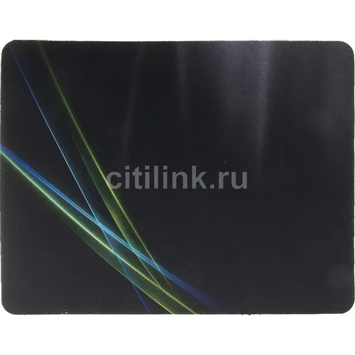 Коврик для мыши Oklick OK-F0250 (S) рисунок/линии неоновые, нейлоновая ткань, 250х200х3мм