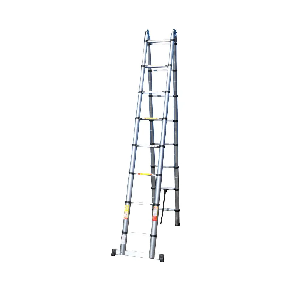 Телескопическая лестница стремянка SevenBerg QH2x10-6,2м.