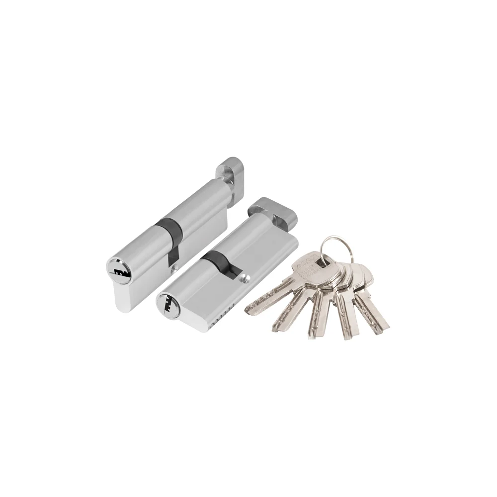 Цилиндровый механизм Ajax AX202/80 мм 41291