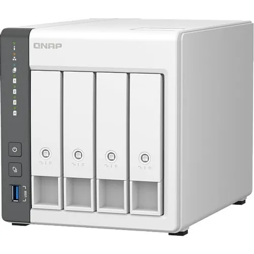 Сетевое хранилище NAS Qnap D4 (Rev. C), 4-bay, настольный, Cortex-A55, RK3568B2