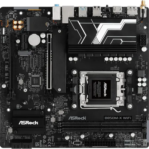Материнская плата ASRock B850M-X WIFI R2.0, Socket AM5, AMD B850, mATX, Ret