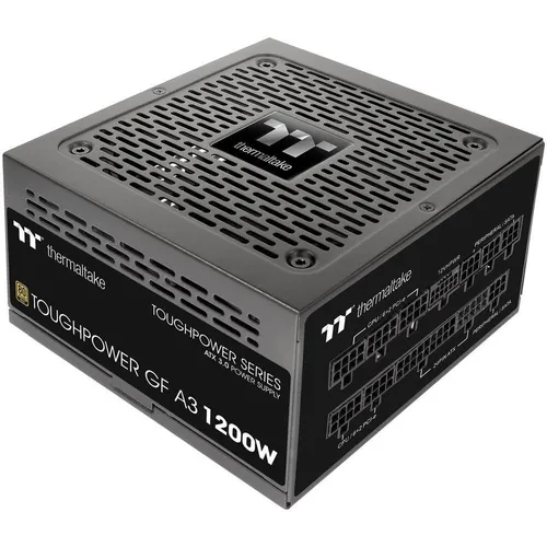 Блок питания Thermaltake Toughpower GF A3 Gen.5, 1200Вт, 80 PLUS GOLD, 120мм, черный, retail [ps-tpd-1200fnfage-h]