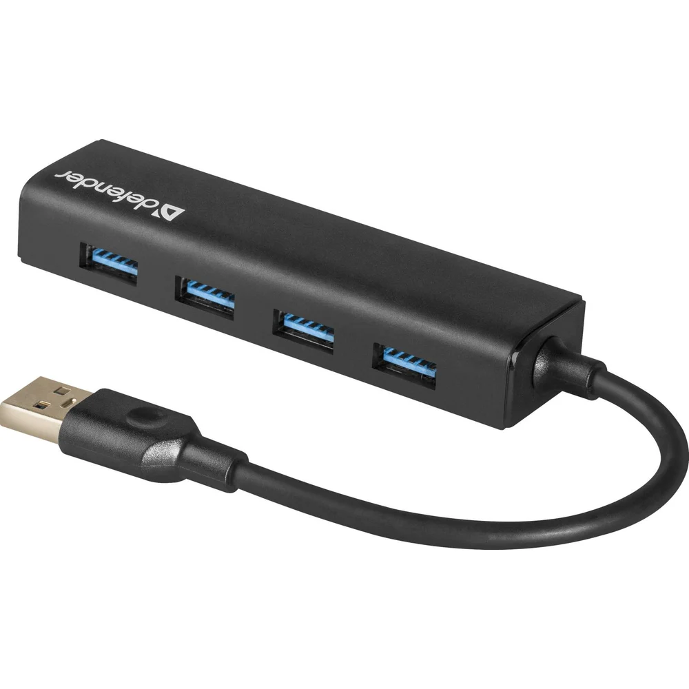 Универсальный usb-разветвитель Defender Quadro Express 83204