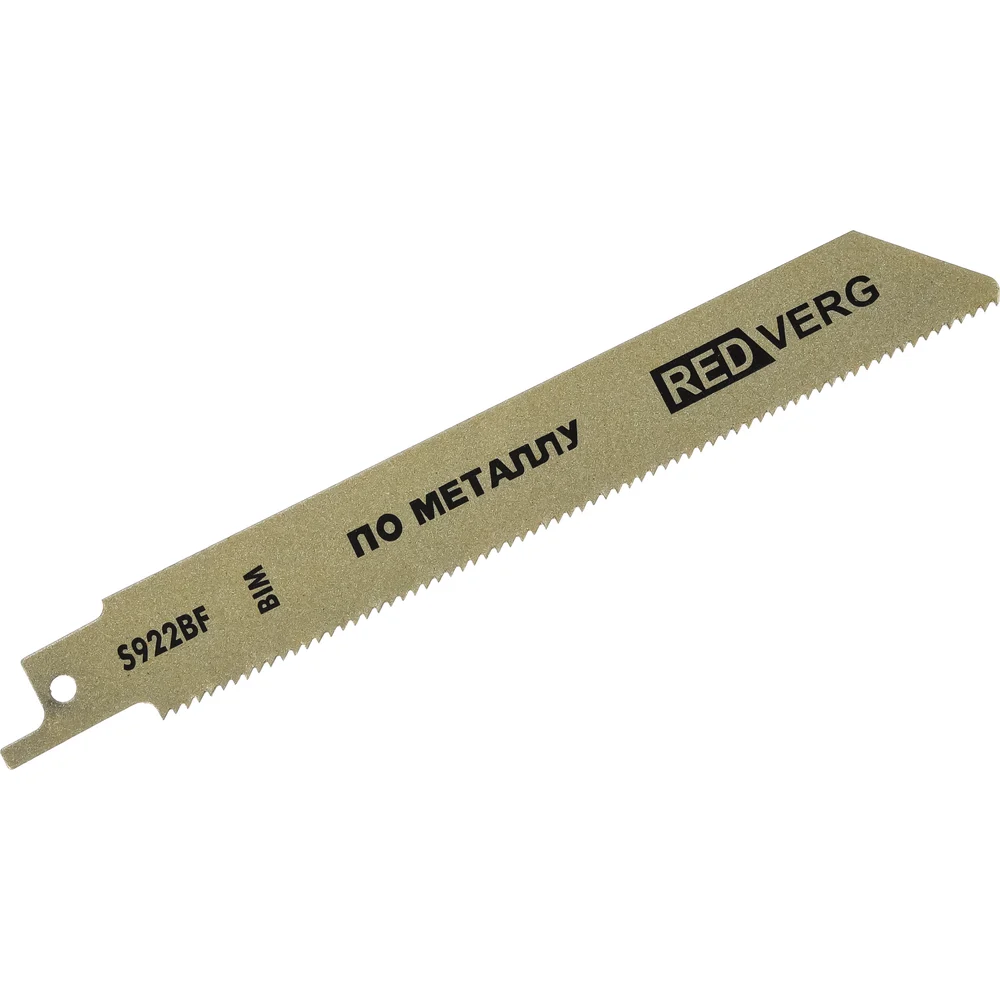 Пильное полотно для сабельной пилы по металлу REDVERG S922BF 820471 6623576