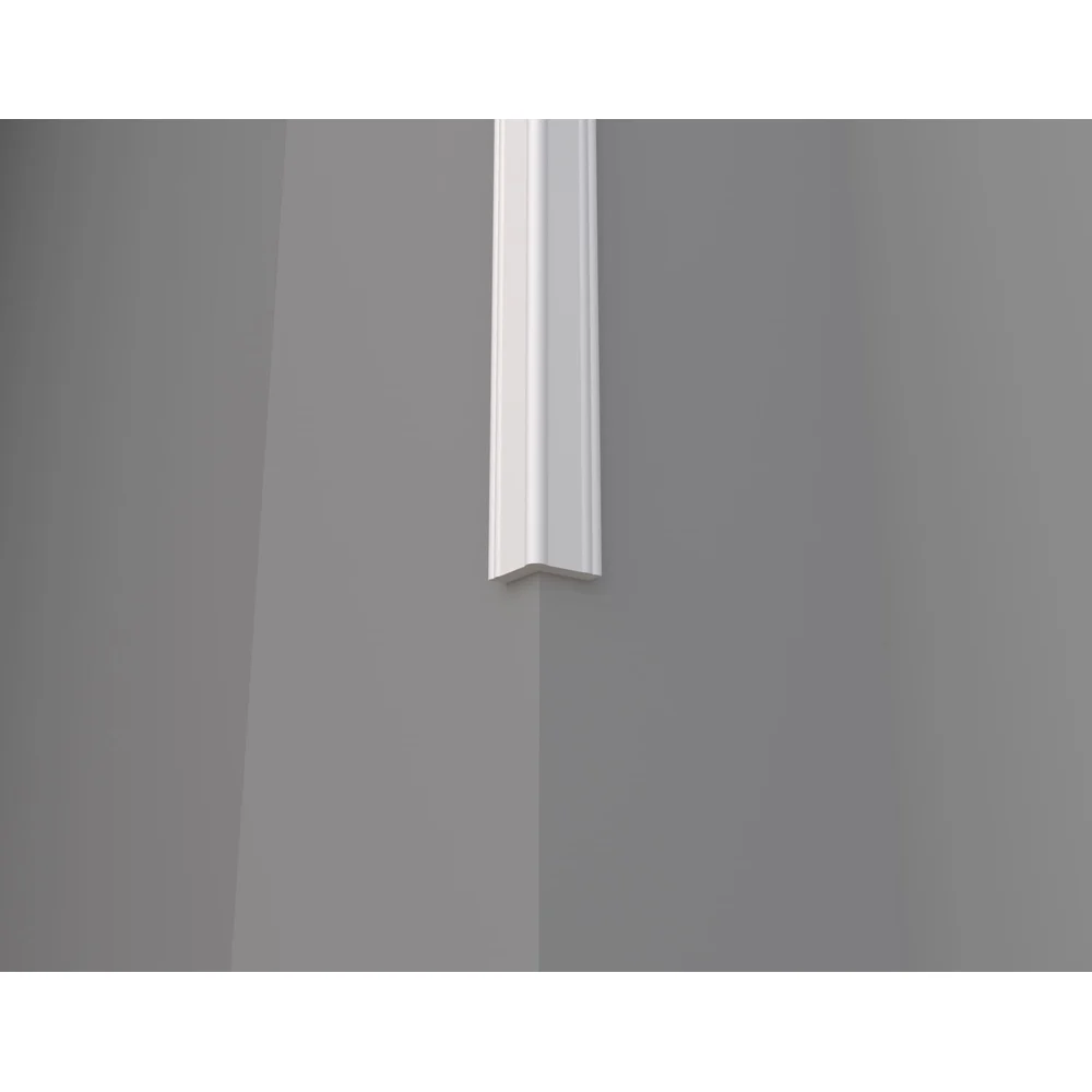 Ударопрочный влагостойкий стеновой уголок под покраску Decor-Dizayn 116SA