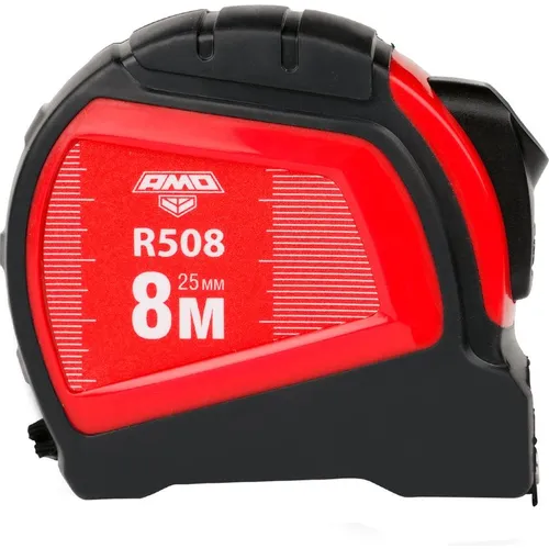 Рулетка строительная AMO R508, 8м x25мм, с автостопом [851551]
