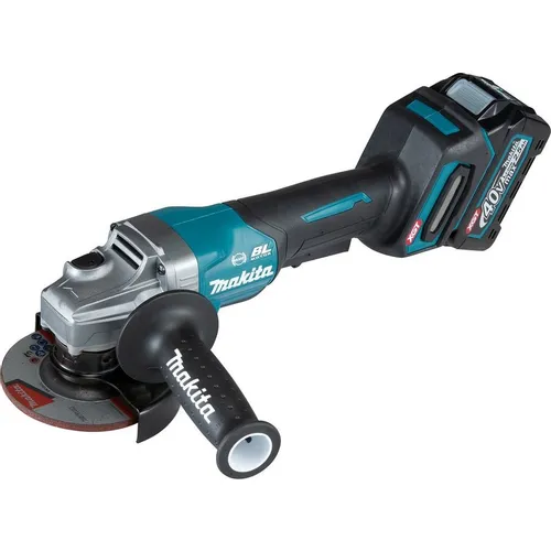 Угловая шлифмашина Makita GA012GM201, аккумуляторная, с 2 АКБ