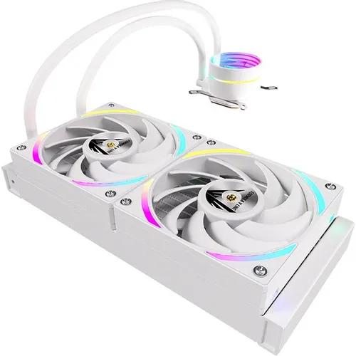 Система водяного охлаждения Formula Oasis L240, 4-pin, ARGB, 120мм, белый, retail [oasis l240 argb wh]