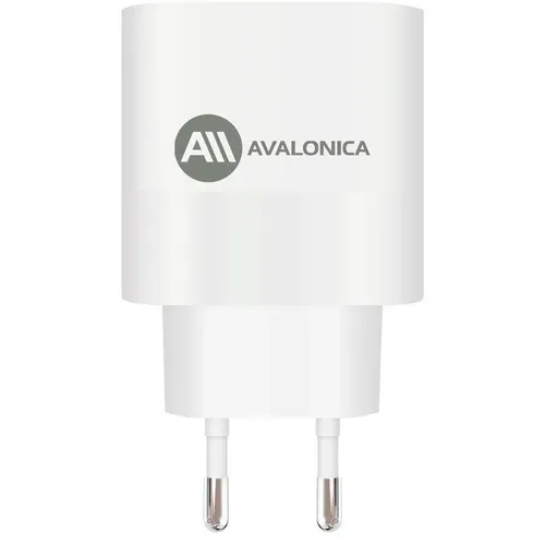 Сетевое зарядное устройство AVALONICA AVA-WCH-009, USB-A, USB-C, 65Вт, 3.25A, белый [ava-wch-009 white]