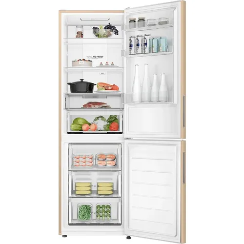 Холодильник двухкамерный HAIER CEF536CGG золотистый