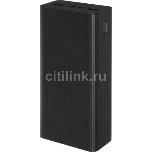 Внешний аккумулятор (Power Bank) Xiaomi BHR9126GL, 30000мAч, черный