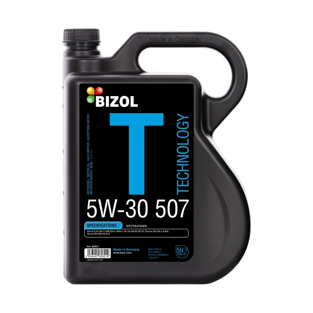 НС-синтетическое моторное масло Bizol Technology 5W-30 507 SM C3 85821