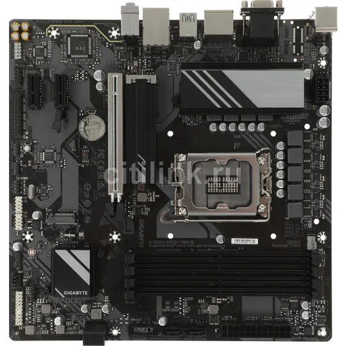 Материнская плата Gigabyte B760M DS3H GEN5, Socket LGA 1700, Intel B760, mATX, Ret