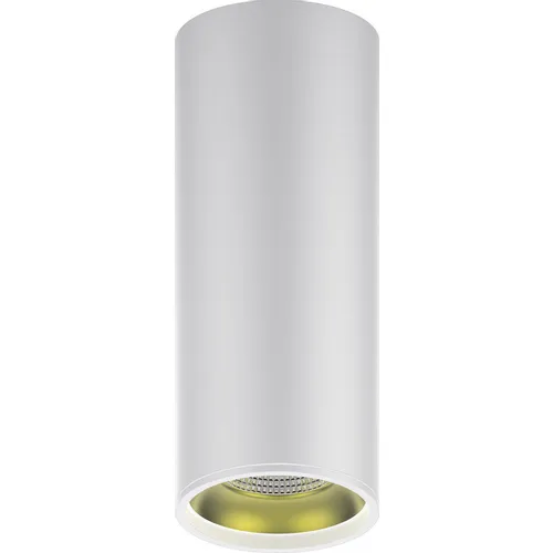 Светильник GAUSS Overhead HD012, 12 Вт, 3000К (белый теплый), белый/золото