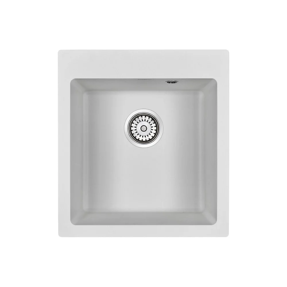 Кварцевая мойка Paulmark ZEMAR PM104651-WH