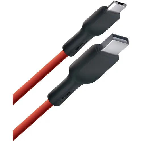Кабель BORASCO micro USB (m) - USB (m), 1м, 3A, красный [38512]
