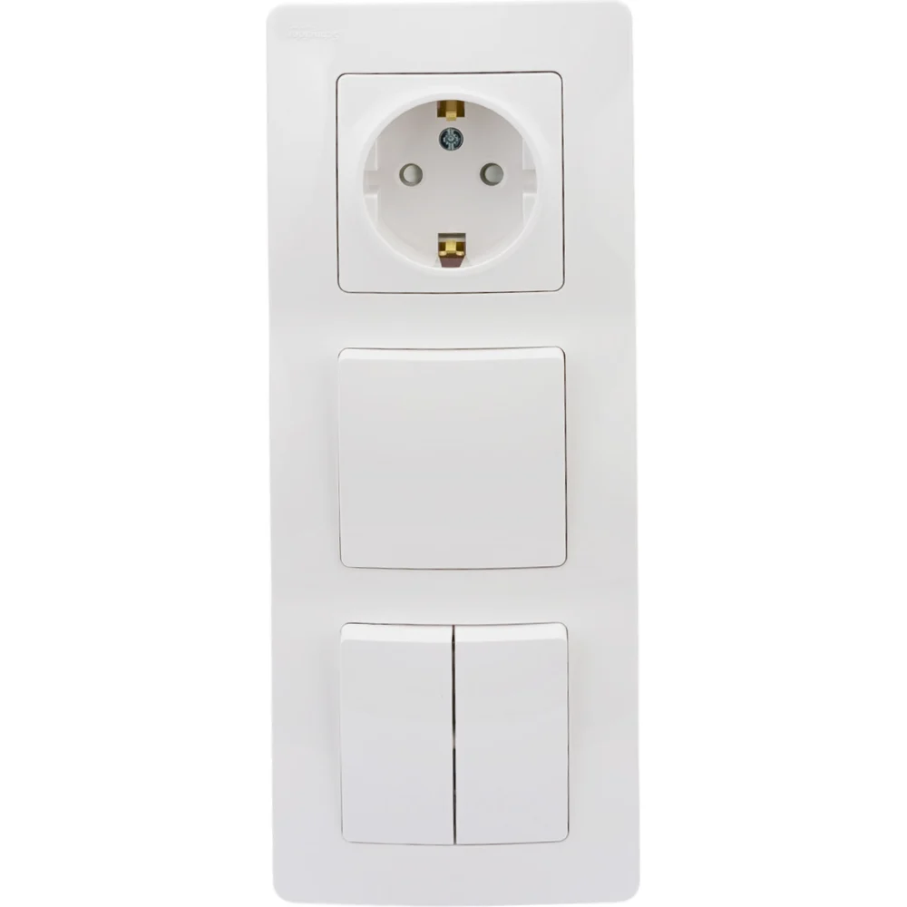 Розетка и выключатель Systeme Electric Blanca BLNBS101201