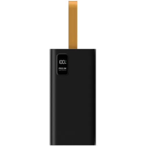 Внешний аккумулятор (Power Bank) PERO PB09, 50000мAч, черный [pb09bl]