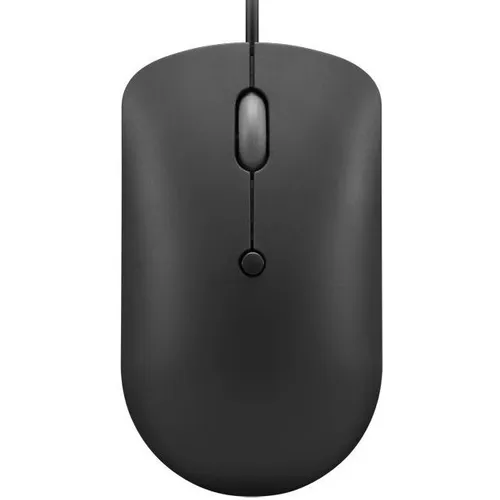 Мышь проводная Lenovo 400, оптическая, USB-C, 2400dpi, черный [gy51d20875]