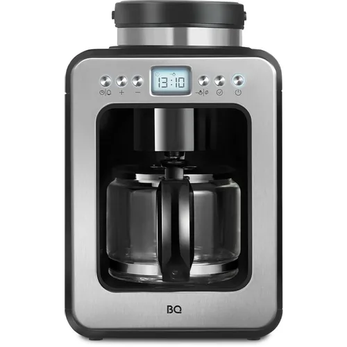 Кофеварка BQ CM7001, капельная, нержавеющая сталь /черный