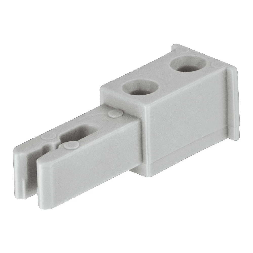 Серая дверная пробка Hafele Slido F-Line11 404.74.003