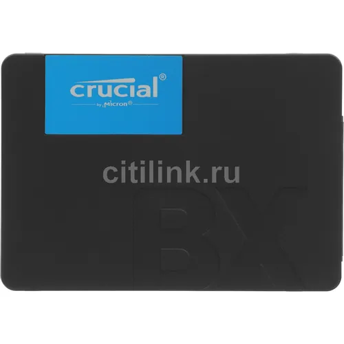 SSD накопитель Crucial BX500 CT1000BX500SSD1 1ТБ, 2.5", SATA III, SATA