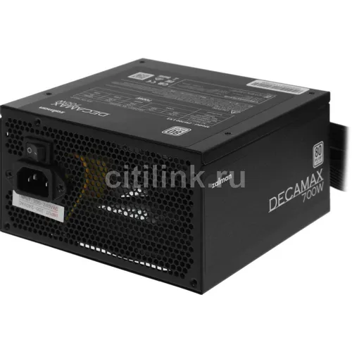 Блок питания Zalman ZM700-LX3, 700Вт, 80 PLUS WHITE, 120мм, черный, retail